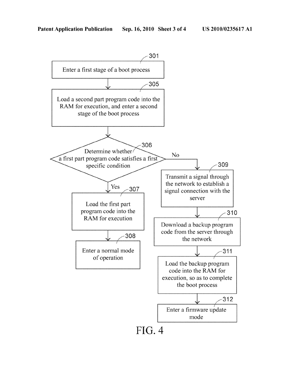 SYSTEM RECOVERY METHOD AND EMBEDDED SYSTEM WITH AUTOMATIC RECOVERY FUNCTION - diagram, schematic, and image 04