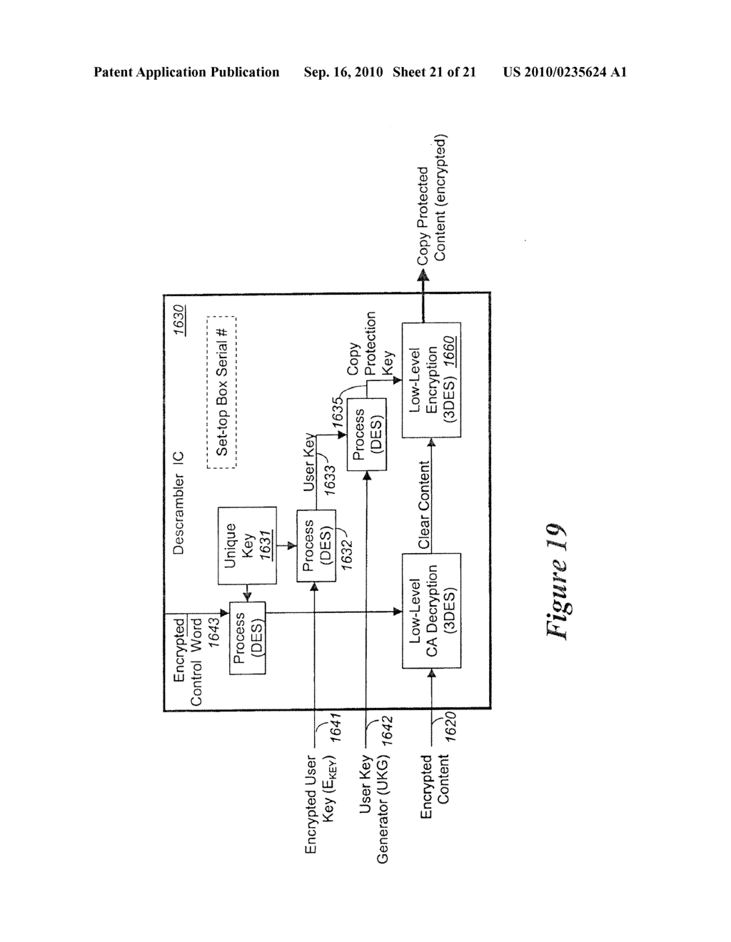 METHOD AND APPARATUS FOR PROTECTING THE TRANSFER OF DATA - diagram, schematic, and image 22