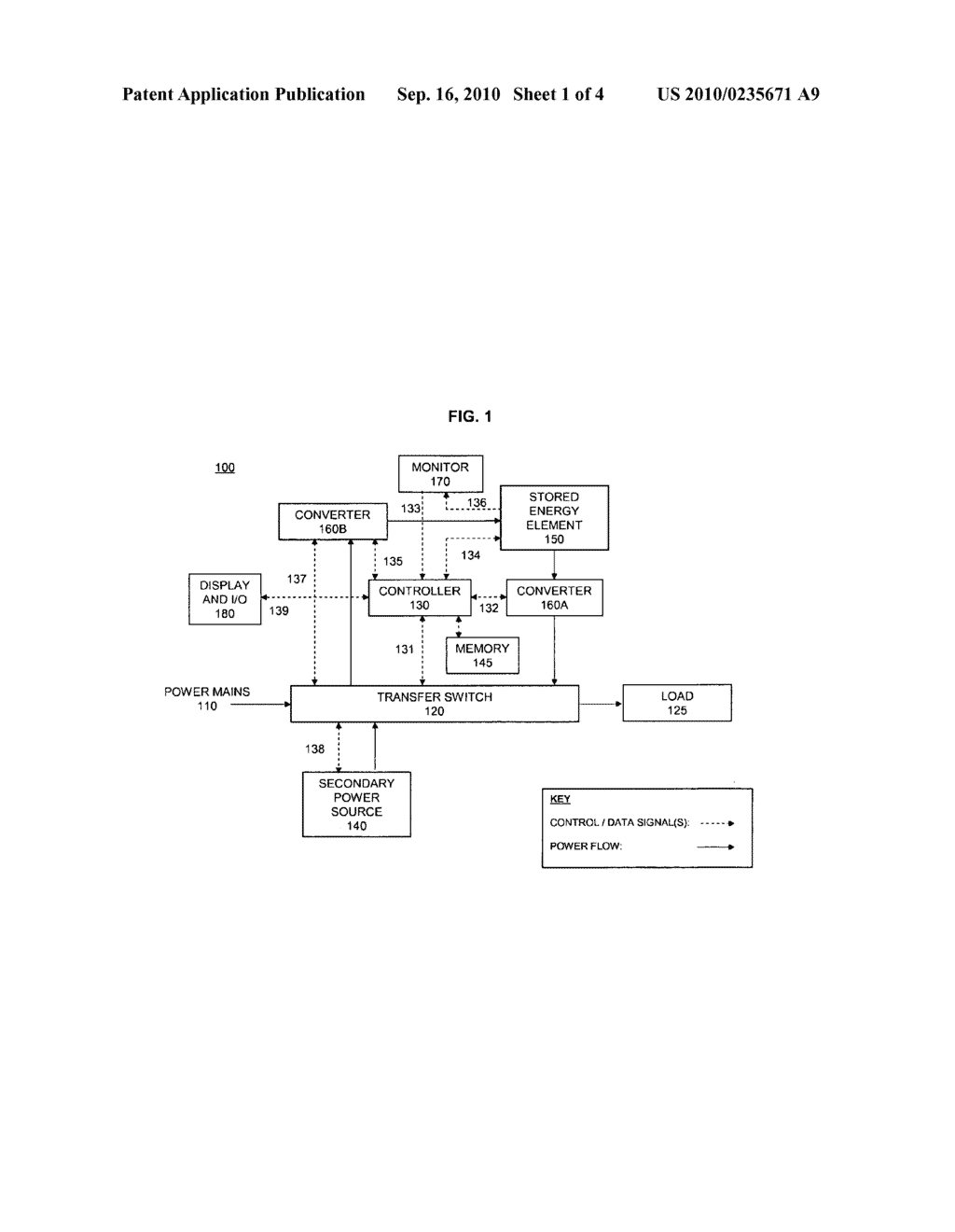 BACKUP POWER SYSTEM AND METHOD - diagram, schematic, and image 02