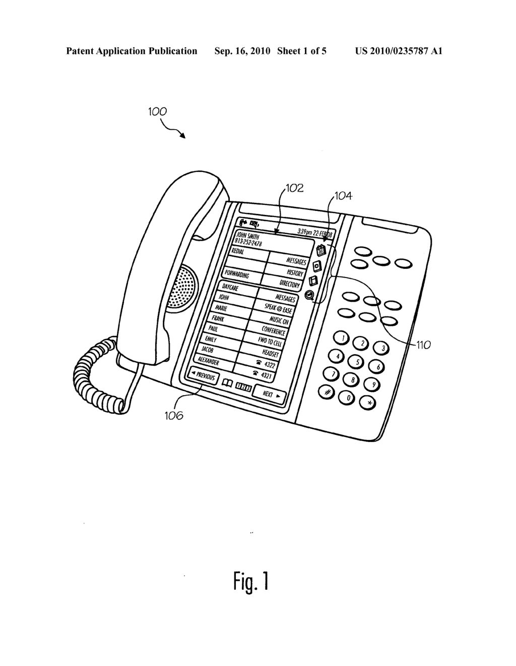System and method for accessing internet protocol phone based applications - diagram, schematic, and image 02