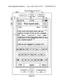 Methods and Graphical User Interfaces for Editing on a Multifunction Device with a Touch Screen Display diagram and image