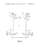 PROTECTIVE GARMENT HAVING A QUICK RELEASE SYSTEM diagram and image