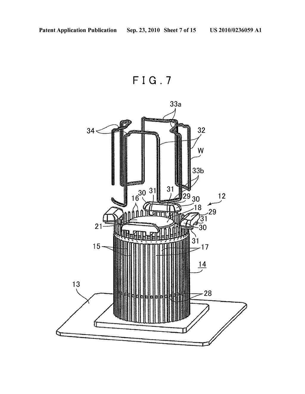 STATOR MANUFACTURING APPARATUS - diagram, schematic, and image 08