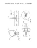 ROLLER FISHING LINE GUIDE FOR A FISHING ROD diagram and image