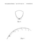 ROLLER FISHING LINE GUIDE FOR A FISHING ROD diagram and image