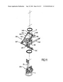 WIND POWER MACHINE PROVIDED WITH AN ARTICULATED MAST diagram and image