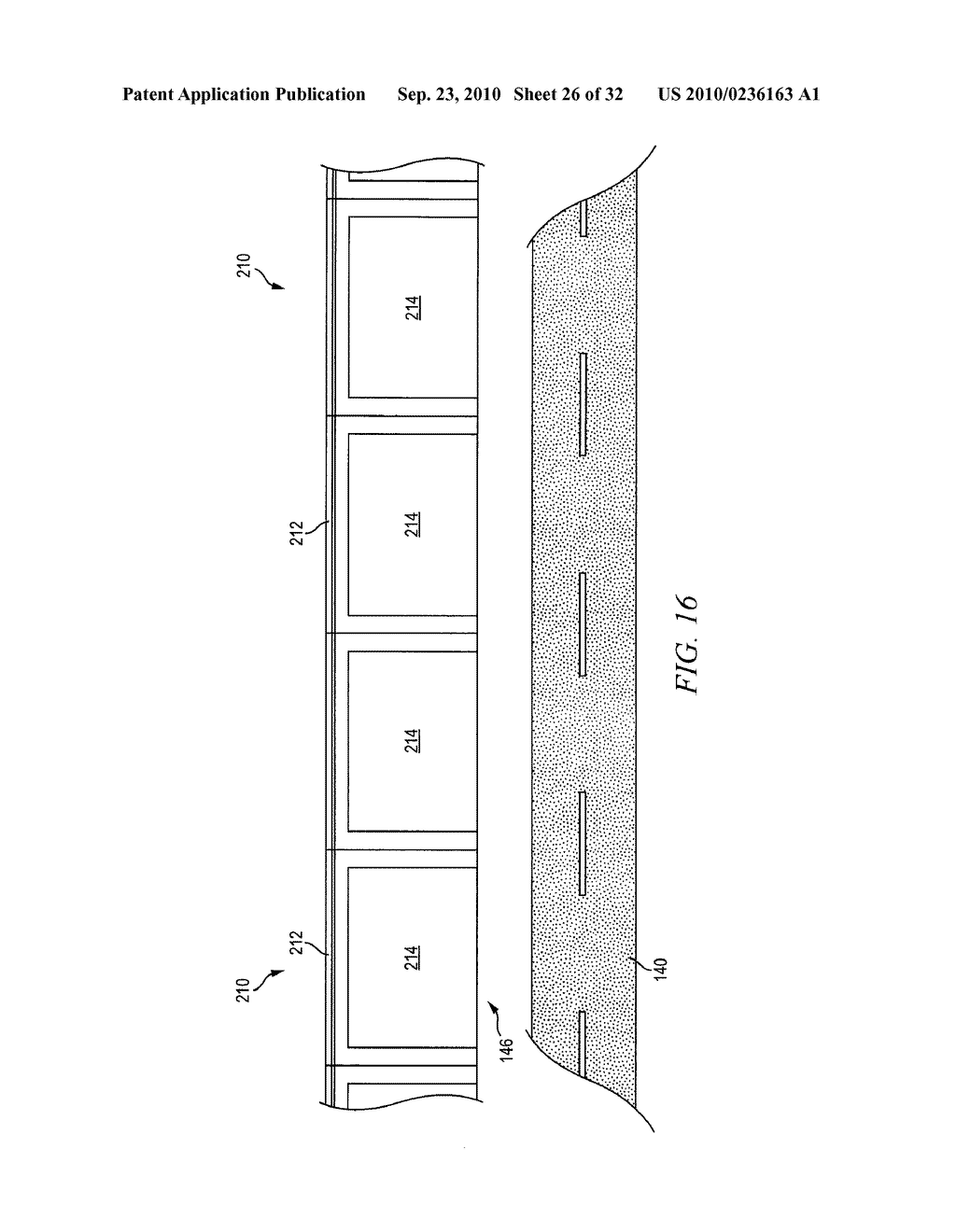 Barrier Wall and Method of Forming Wall Panels Between Vertical Wall Stiffeners with Support Members Extending Partially Through the Wall Panels - diagram, schematic, and image 27