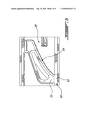 GAS TURBINE COMBUSTOR EXIT DUCT AND HP VANE INTERFACE diagram and image