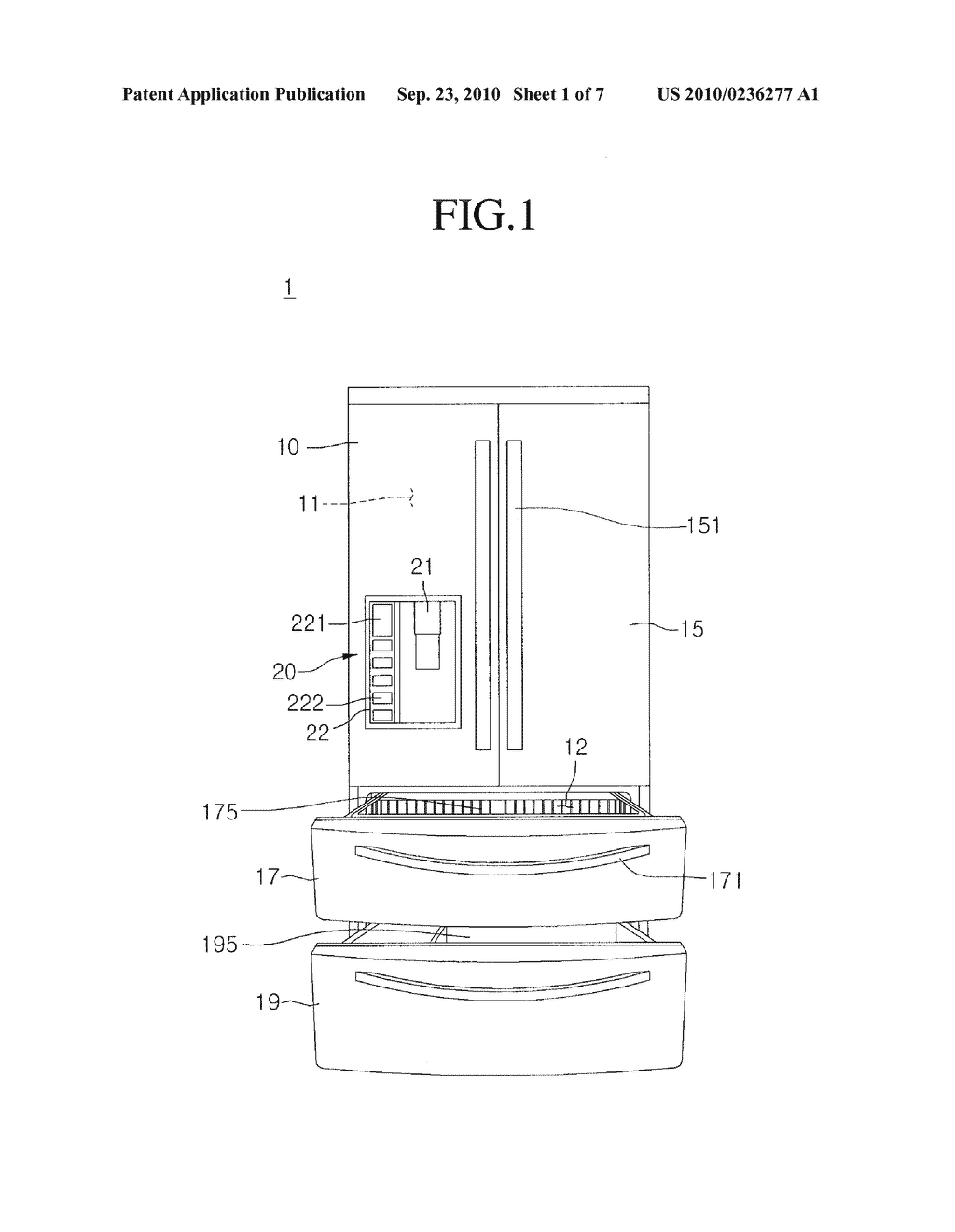 REFRIGERATOR AND METHOD FOR CONTROLLING SAME - diagram, schematic, and image 02