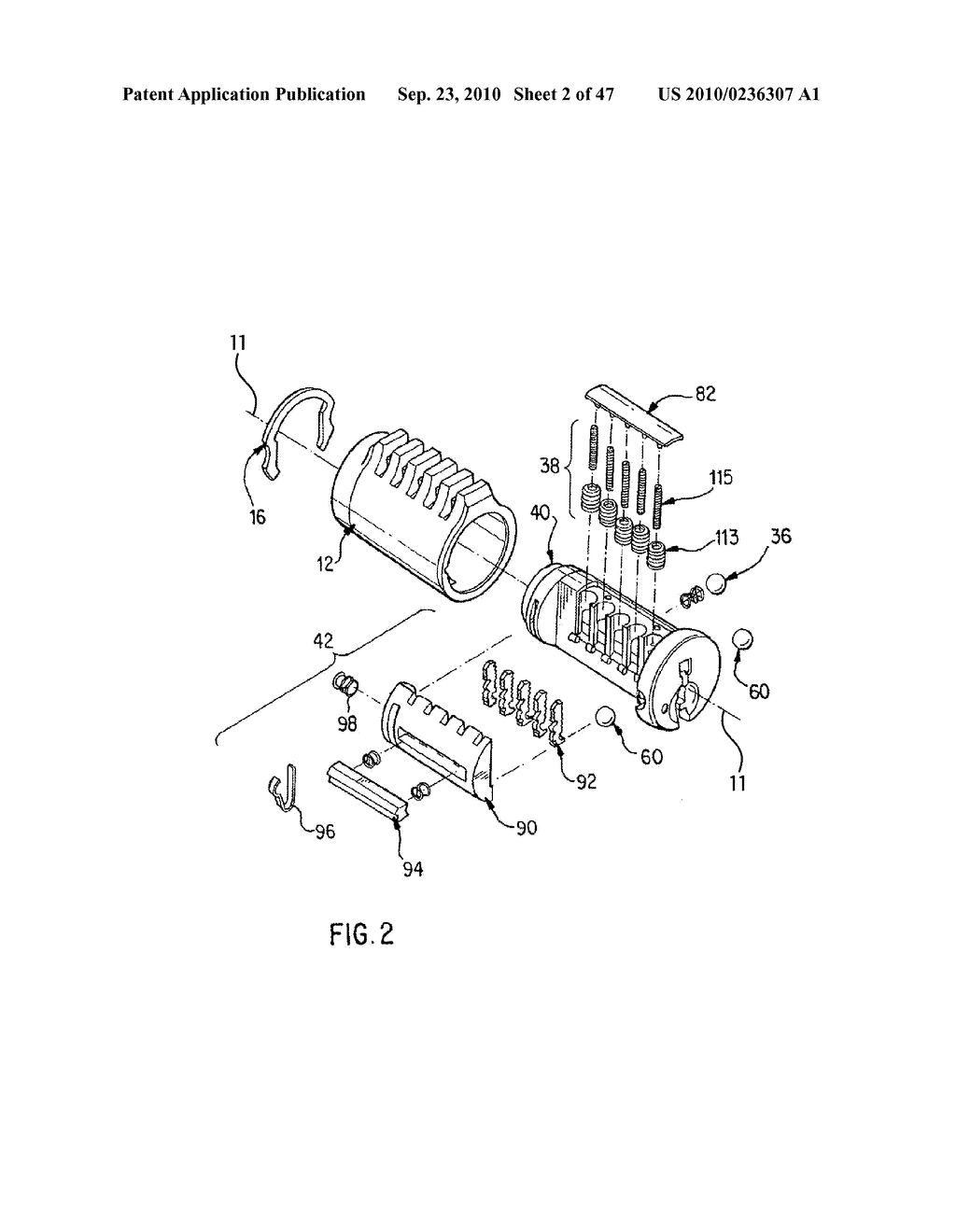 REKEYABLE LOCK CYLINDER - diagram, schematic, and image 03