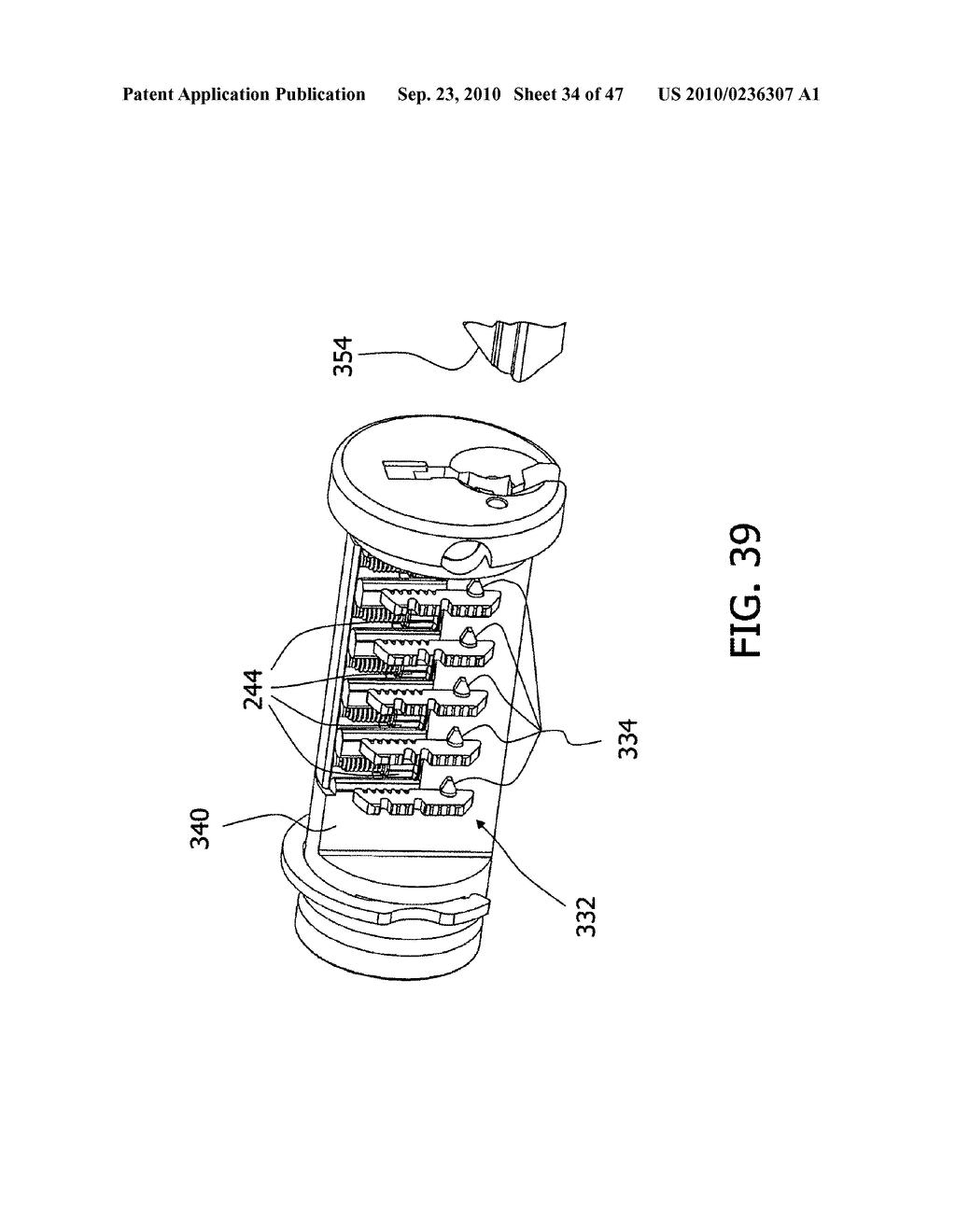 REKEYABLE LOCK CYLINDER - diagram, schematic, and image 35