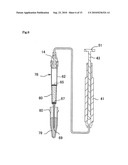 COLUMN TIP PROCESSING DEVICE AND COLUMN TIP PROCESSING METHOD diagram and image