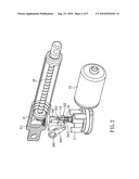 Linear actuator having quick-release mechanism diagram and image