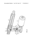 Linear actuator having quick-release mechanism diagram and image