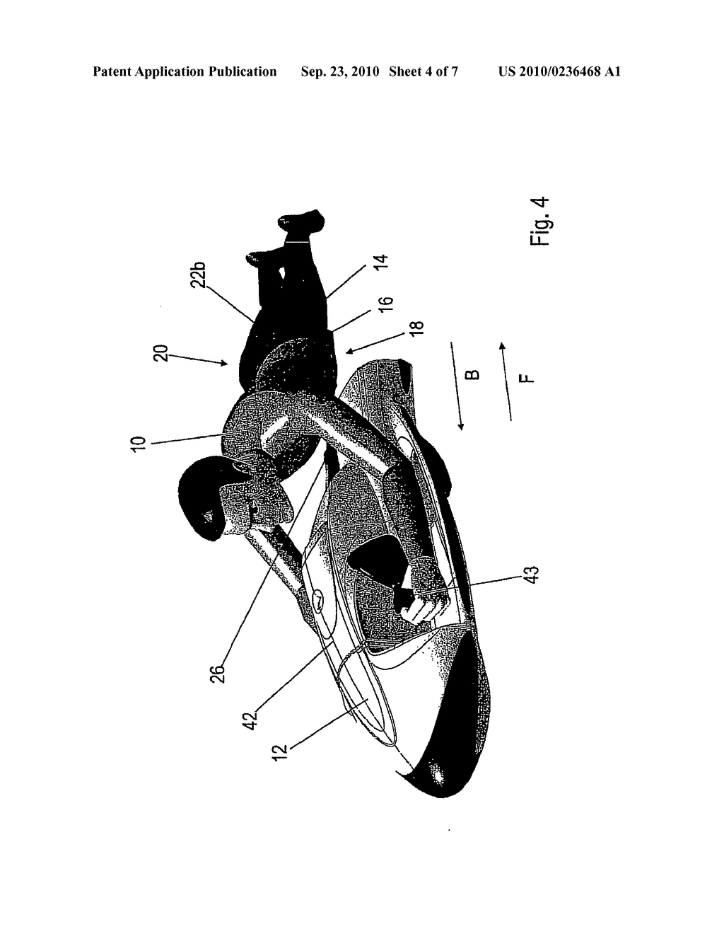 RESTRAINT SYSTEM FOR SECURING A USER ON A WATERCRAFT, AND WATERCRAFT HAVING A RESTRAINT SYSTEM - diagram, schematic, and image 05