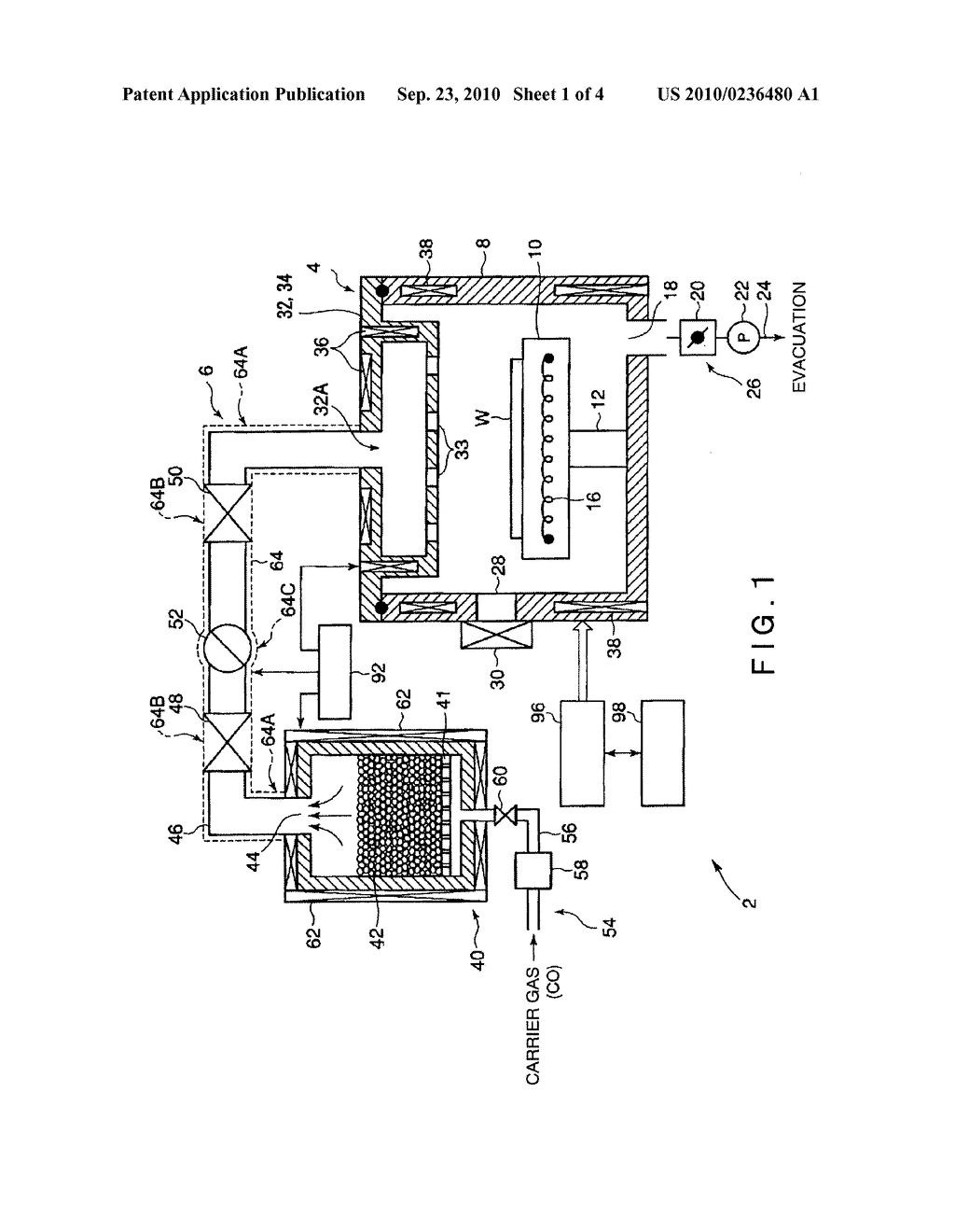 RAW MATERIAL GAS SUPPLY SYSTEM AND FILM FORMING APPARATUS - diagram, schematic, and image 02