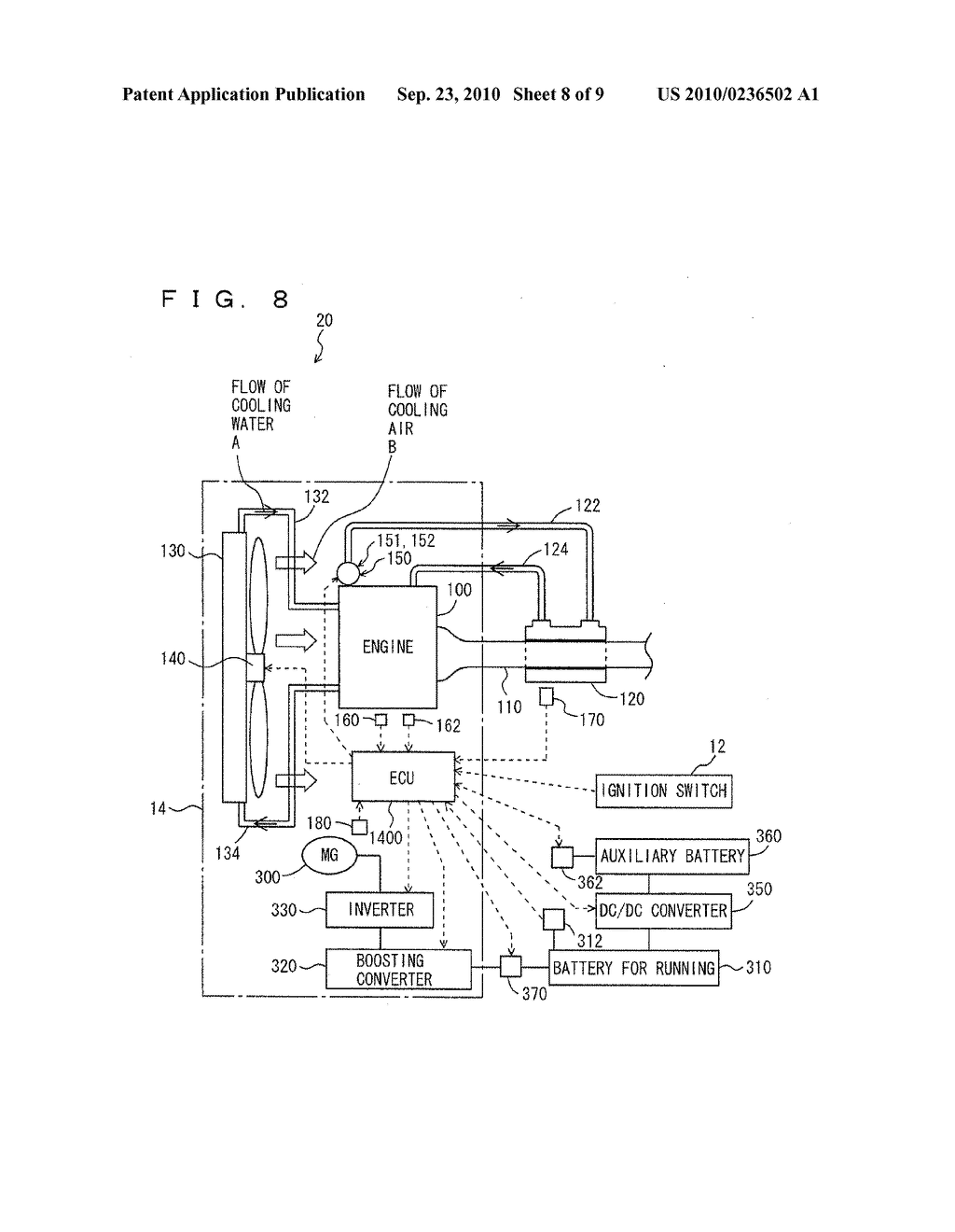 VEHICLE COOLING CONTROLLER AND COOLING CONTROL METHOD - diagram, schematic, and image 09