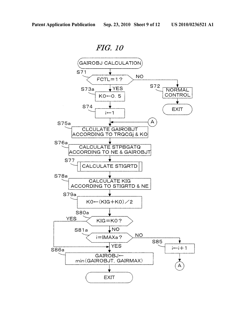 CONTROL SYSTEM FOR INTERNAL COMBUSTION ENGINE - diagram, schematic, and image 10