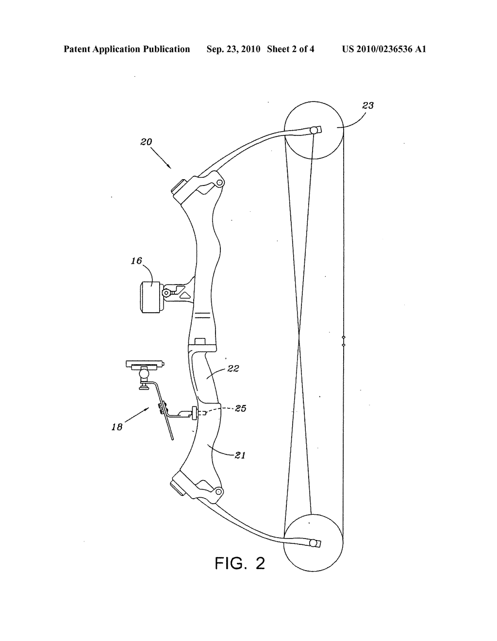 Archery Bow Bracket - diagram, schematic, and image 03