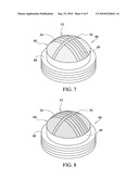 BOTTLE FOR FORMING AND SAFELY HOUSING ELEMENTAL IODINE AND DISPENSING ATTACHMENTS diagram and image