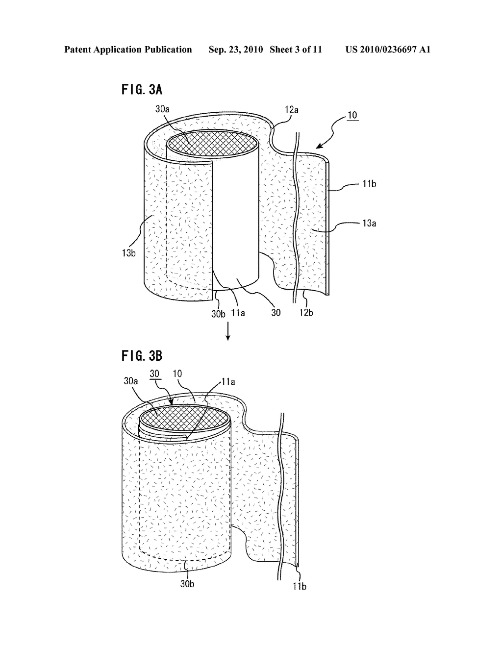 METHOD OF WINDING HOLDING SEALING MATERIAL AND METHOD OF MANUFACTURING EXHAUST GAS PURIFYING APPARATUS - diagram, schematic, and image 04