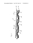 WOVEN FABRIC BAND FOR CIRCULATION IN A MACHINE diagram and image