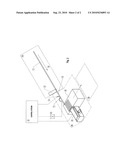 Transfer system co-operating with a machine for producing tobacco and filter product rods as well as method of transferring such rods within the transfer system diagram and image