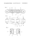 Chain, Particularly Conveyor Chain for the Transport of Chassis Carriers or Unit Loads diagram and image