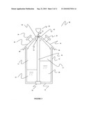 Multi-chambered bottles for separating contents and methods of manufacturing the same diagram and image