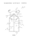 Multi-chambered bottles for separating contents and methods of manufacturing the same diagram and image