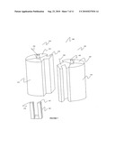 Multi-chambered bottles for separating contents and methods of manufacturing the same diagram and image