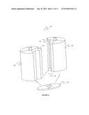 Multi-chambered bottles for separating contents and methods of manufacturing the same diagram and image