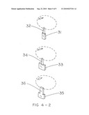 Cleaning Mechanism of build-up for the dispenser diagram and image