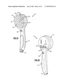 SHOWER DEVICE WITH INDEPENDENTLY OPERATING VALVES diagram and image