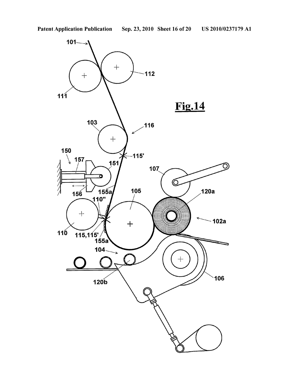 REWINDING METHOD AND REWINDING MACHINE THAT CARRIES OUT THIS METHOD - diagram, schematic, and image 17