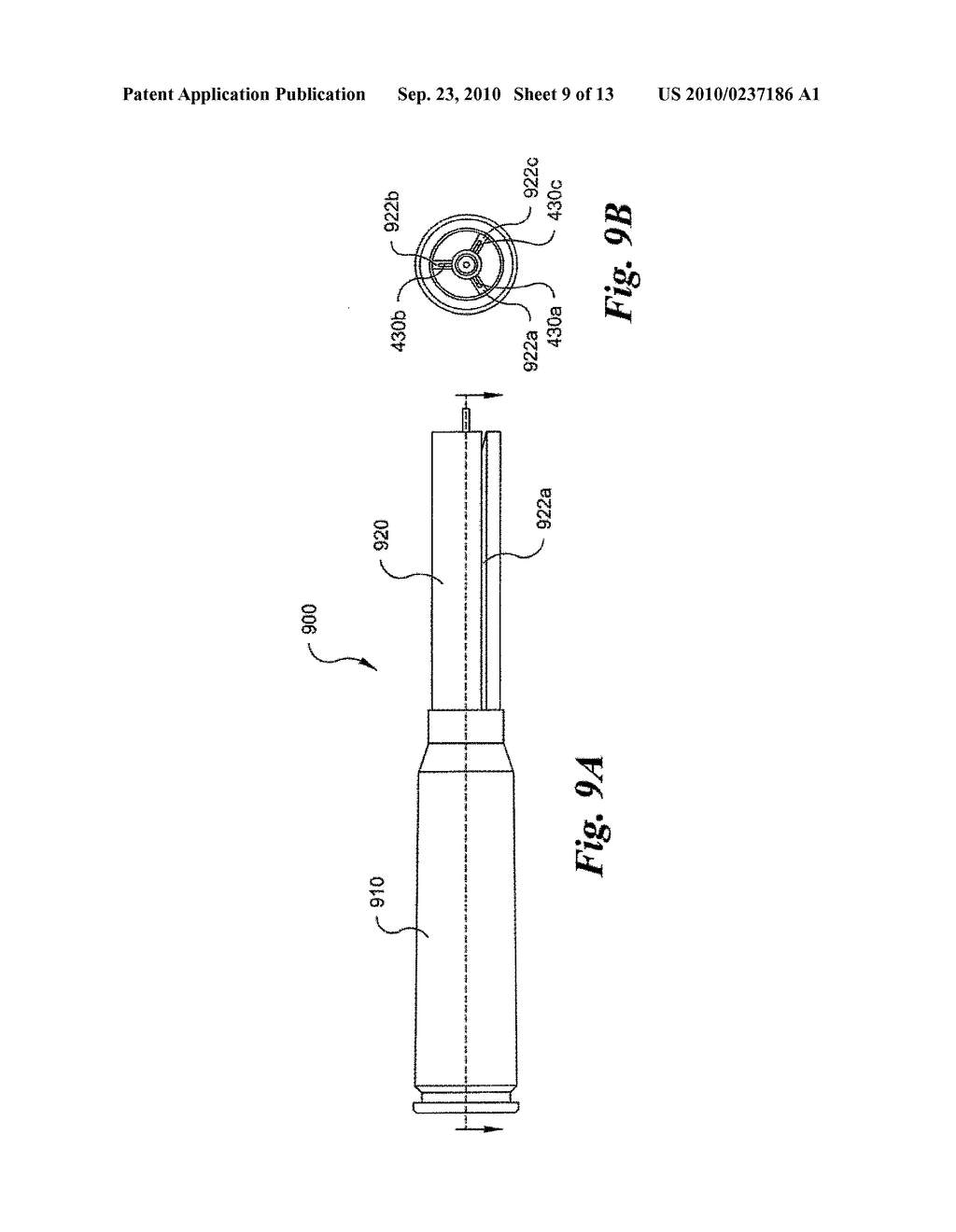 DRAG-STABILIZED WATER-ENTRY PROJECTILE AND CARTRIDGE ASSEMBLY - diagram, schematic, and image 10