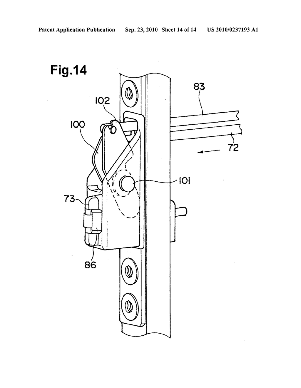 DOOR STRUCTURE OF AIRCRAFT RESTROOM - diagram, schematic, and image 15