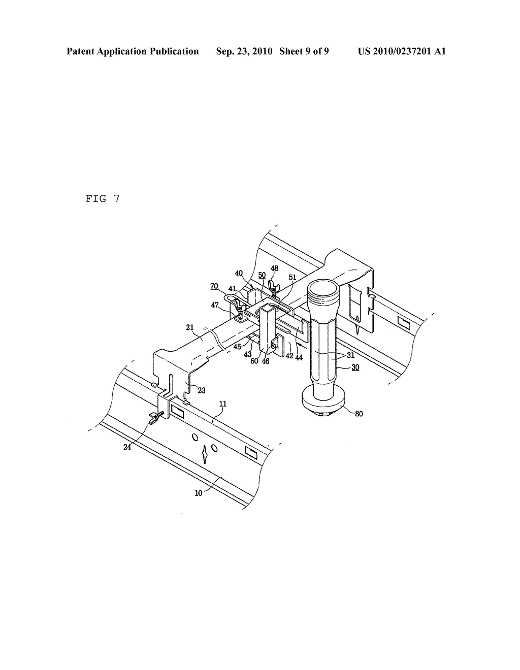 Mounting structure of coupler for sprinkler - diagram, schematic, and image 10