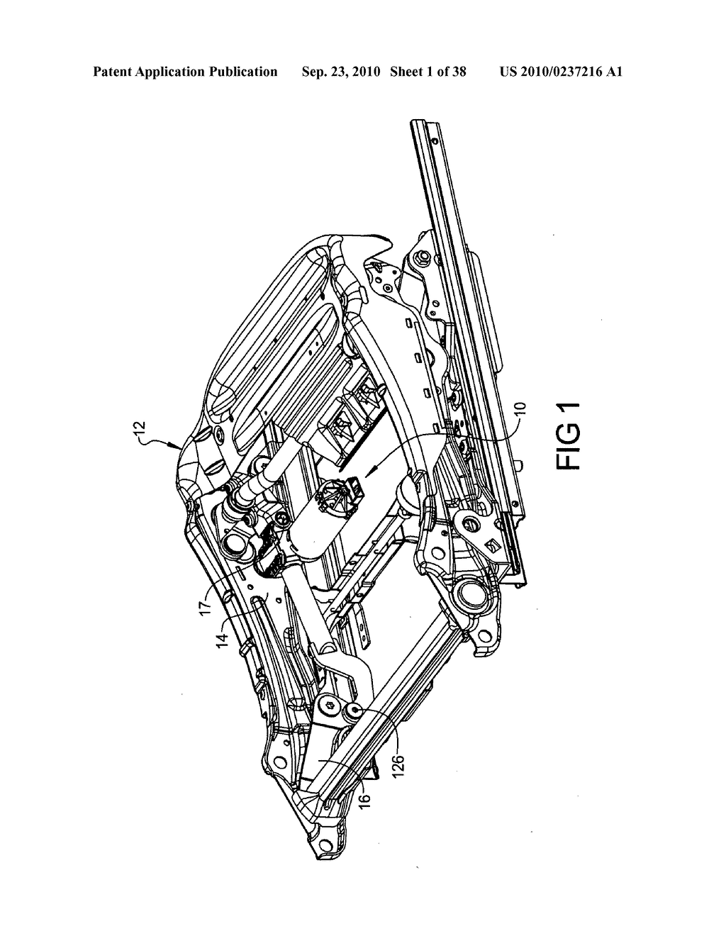 POWER SEAT HEIGHT ADJUSTER MECHANISM - diagram, schematic, and image 02