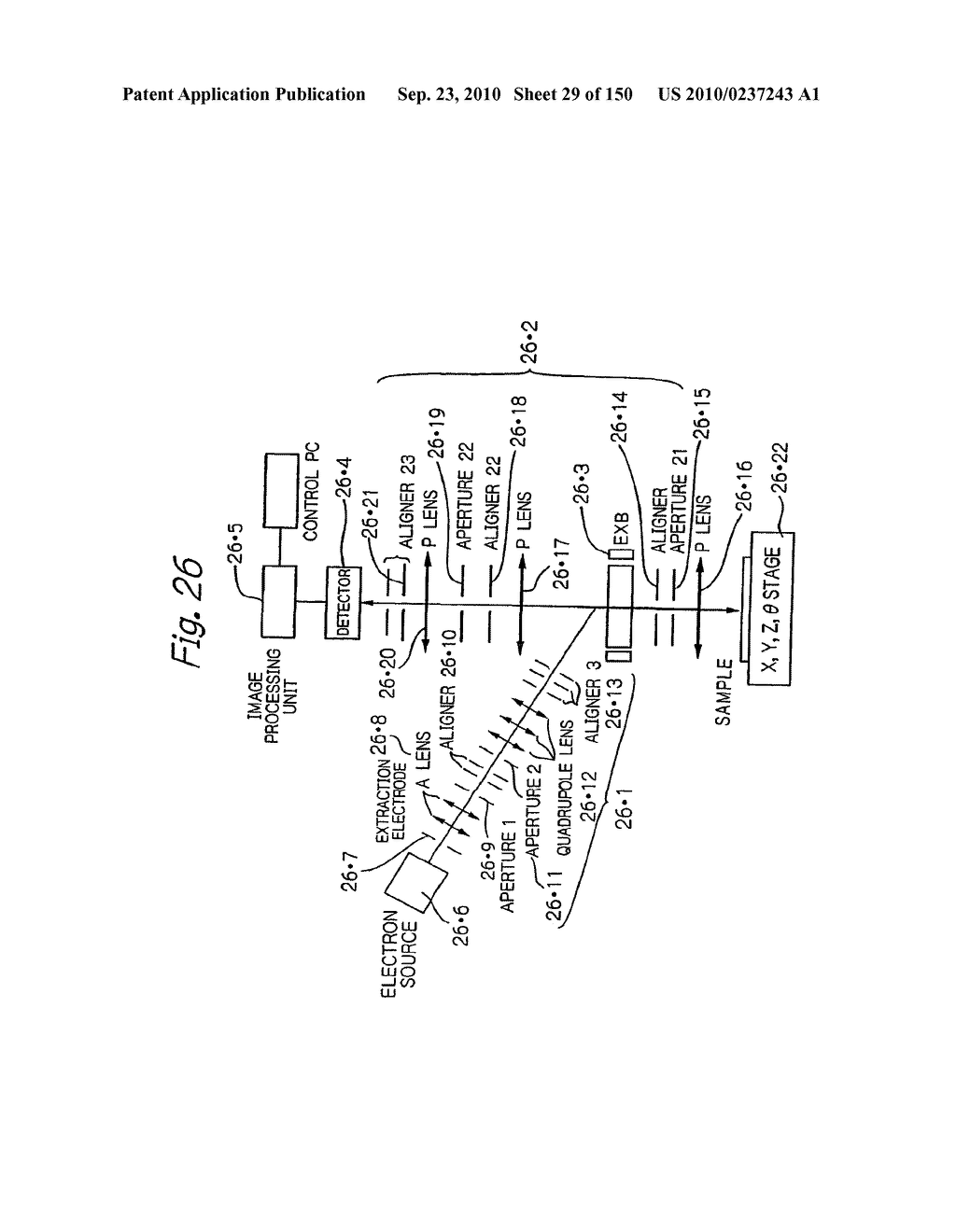 Testing apparatus using charged particles and device manufacturing method using the testing apparatus - diagram, schematic, and image 30