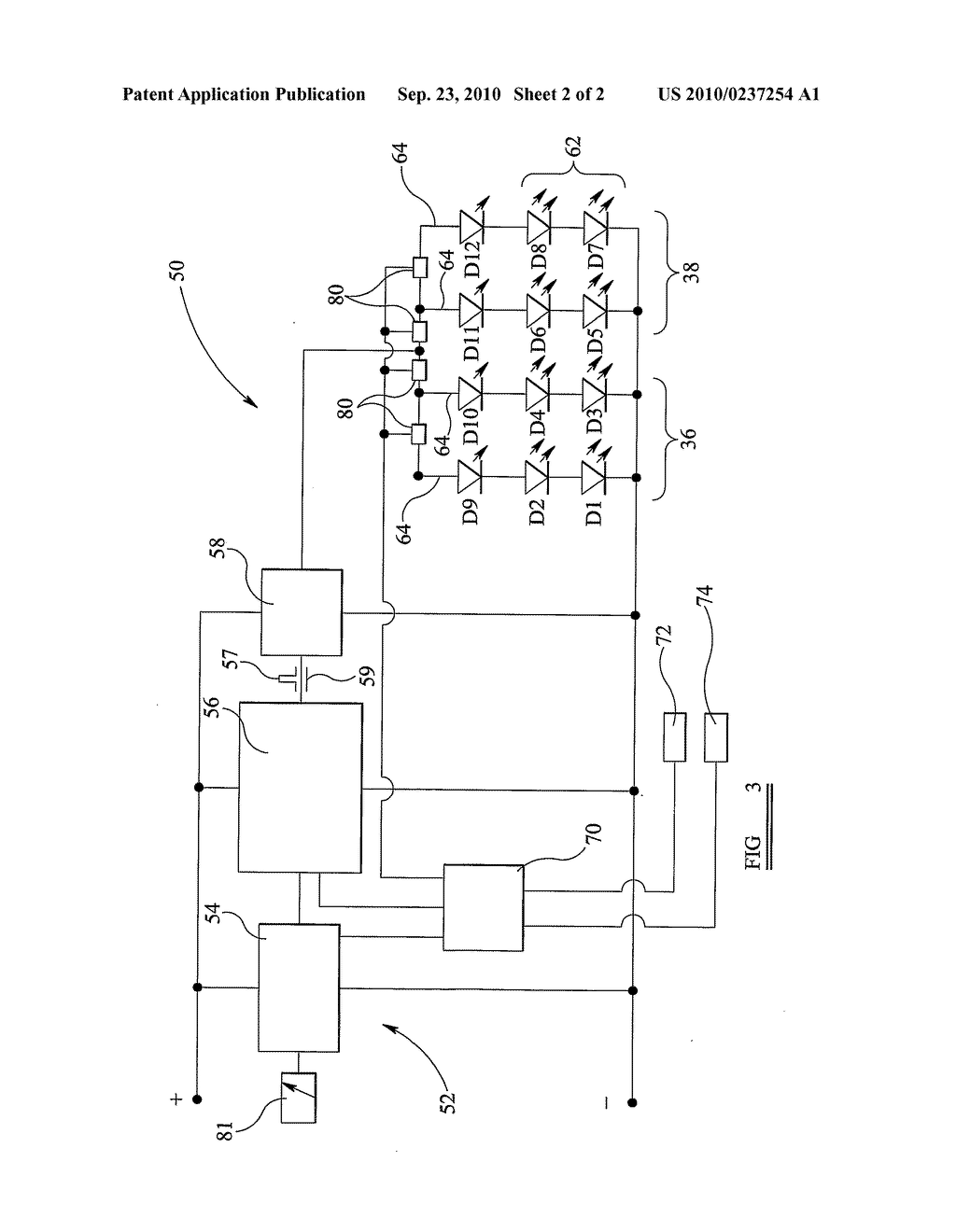 FLUID TREATMENT APPARATUS COMPRISING ULTRAVIOLET LIGHT EMITTING DIODE - diagram, schematic, and image 03