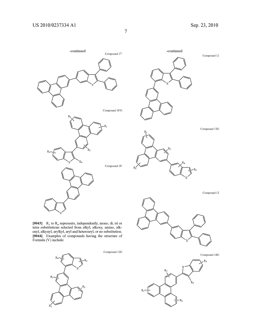 Benzo-Fused Thiophene or Bezon-Fused Furan Compounds Comprising a Triphenylene Group - diagram, schematic, and image 11