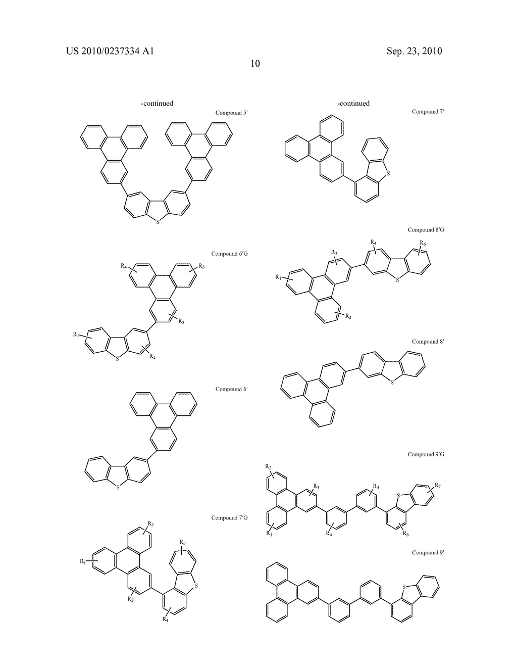 Benzo-Fused Thiophene or Bezon-Fused Furan Compounds Comprising a Triphenylene Group - diagram, schematic, and image 14