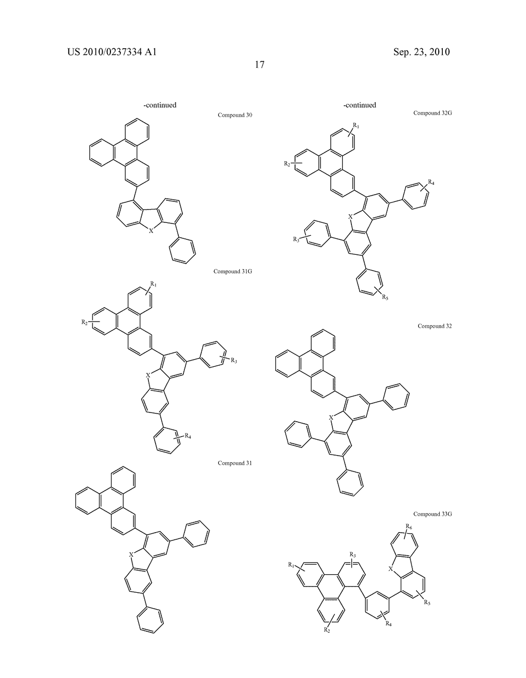 Benzo-Fused Thiophene or Bezon-Fused Furan Compounds Comprising a Triphenylene Group - diagram, schematic, and image 21