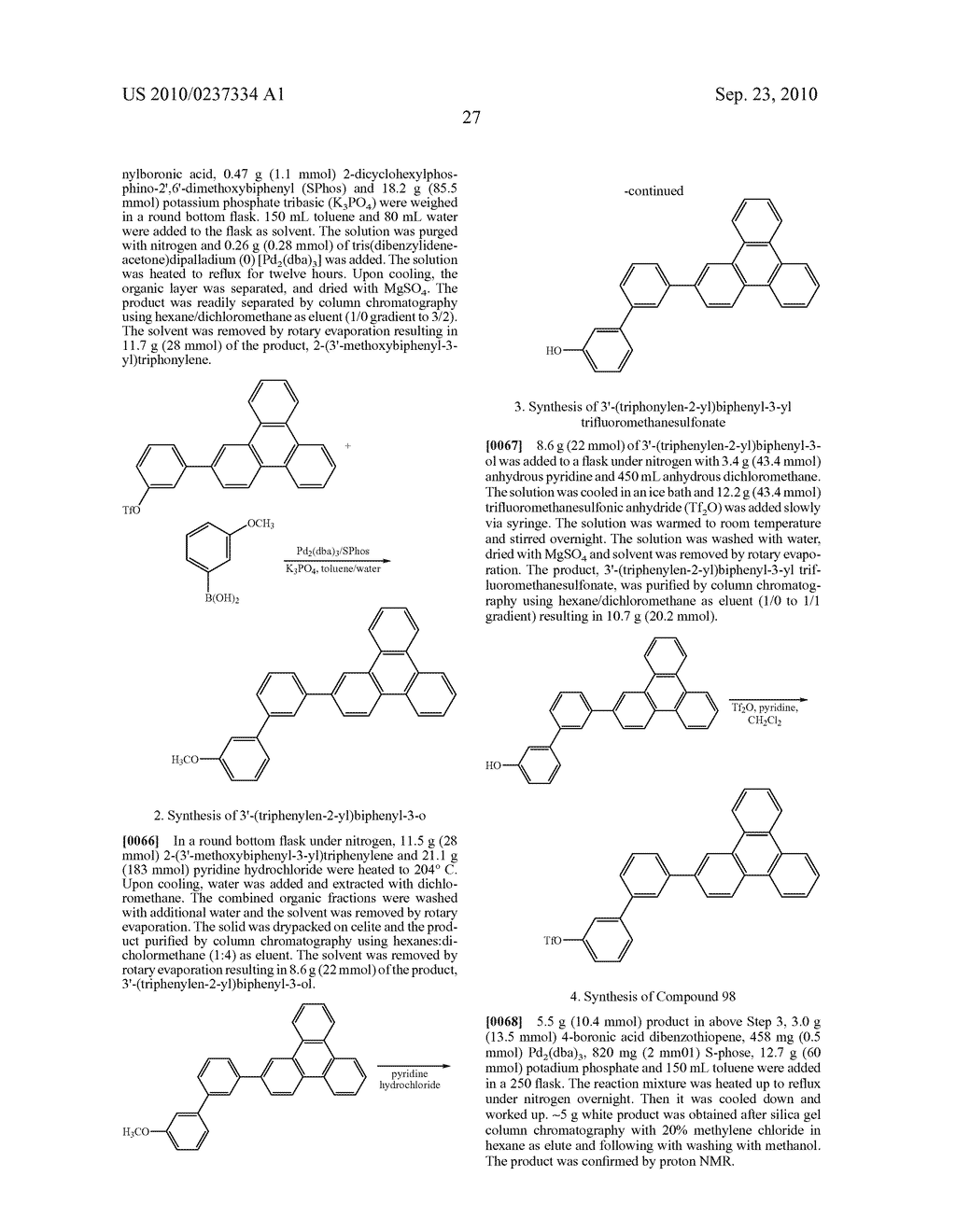 Benzo-Fused Thiophene or Bezon-Fused Furan Compounds Comprising a Triphenylene Group - diagram, schematic, and image 31