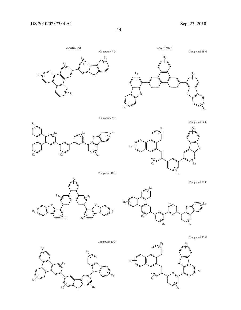 Benzo-Fused Thiophene or Bezon-Fused Furan Compounds Comprising a Triphenylene Group - diagram, schematic, and image 48