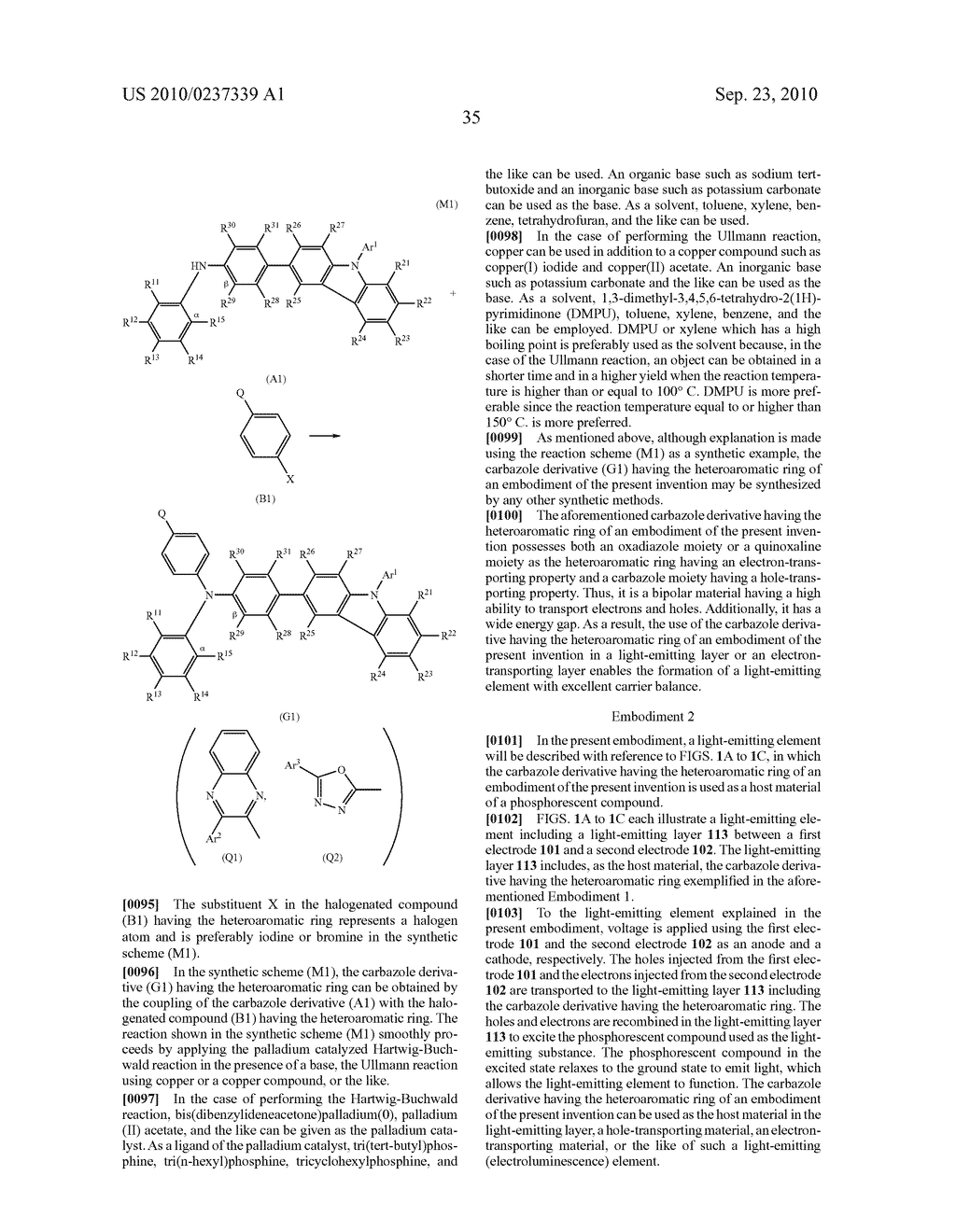 Carbazole Derivative with Heteroaromatic Ring, and Light-Emitting Element, Light-Emitting Device, and Electronic Device Using Carbazole Derivative with Heteroaromatic Ring - diagram, schematic, and image 64