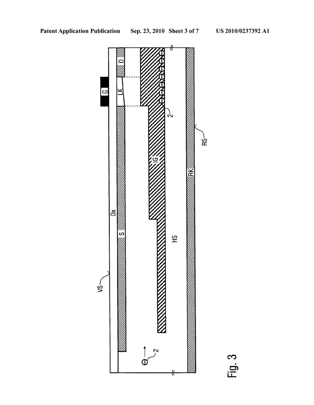 DEPFET TRANSISTOR HAVING A LARGE DYNAMIC RANGE - diagram, schematic, and image 04