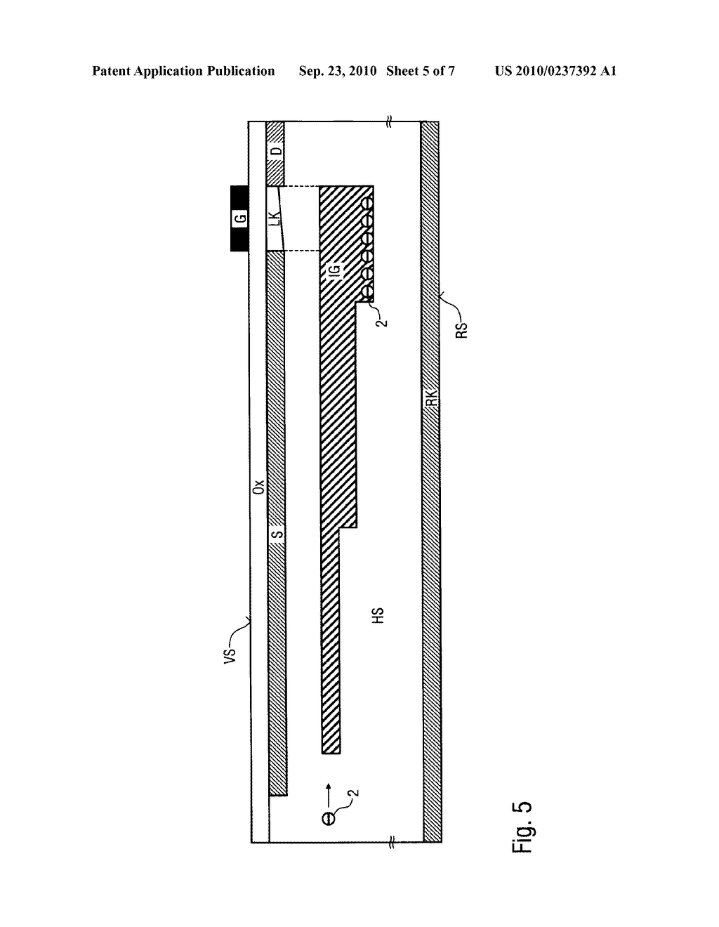 DEPFET TRANSISTOR HAVING A LARGE DYNAMIC RANGE - diagram, schematic, and image 06