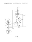 Linear Gate Level Cross-Coupled Transistor Device with Cross-Coupled Transistor Gate Electrode Connections Made Using Linear First Interconnect Level above Gate Electrode Level diagram and image